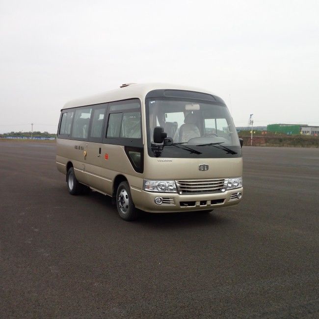 6m Diesel Coaster Buses Transit minibus com 19 lugares Velocidade máxima 100km/h