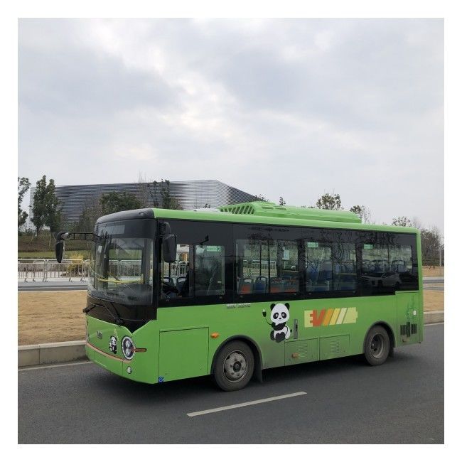 O E-ônibus elétrico puro do ônibus de LHD 6.6m com assoalho cobre o carregamento instantâneo