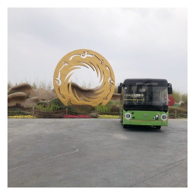 O E-ônibus elétrico puro do ônibus de LHD 6.6m com assoalho cobre o carregamento instantâneo