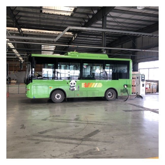 Autobus ZEV de passageiros New Energy 35 com bateria de 122,2 kWh e suspensão de mola de folha