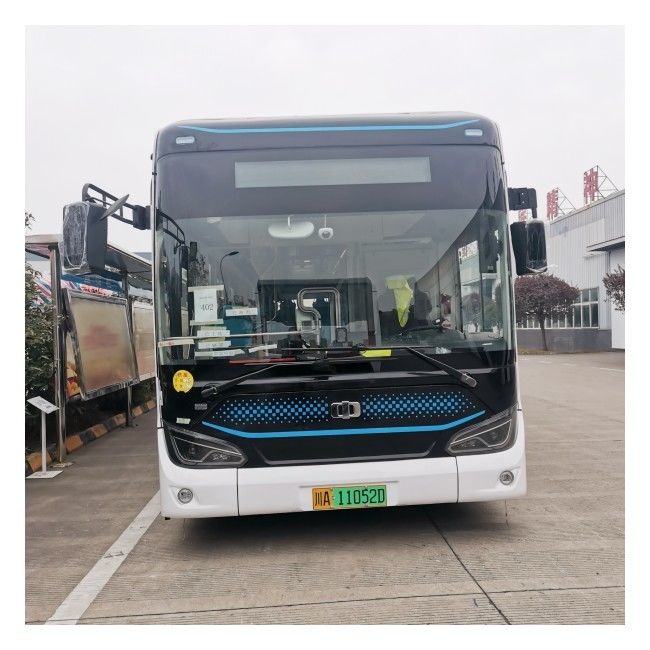 12 M Pure Electric Bus LHD Automatic EV Innercity Bus 46 lugares com suspensão pneumática