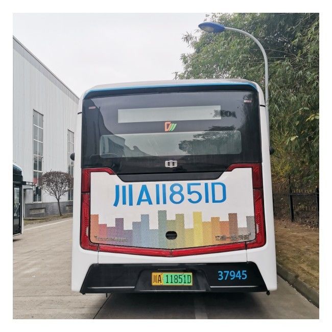 Ônibus elétrico puro 12m E Ônibus de piso baixo Ônibus de energia nova de 46 lugares para transporte público.