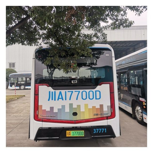12m Pure Electric Bus Transportes Urbanos Ônibus urbano 650Km Kilometragem Opcional 46 assentos