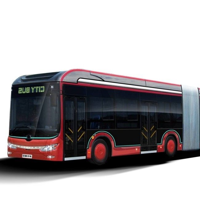 Autocarro de 18 metros de comprimento, de 50 lugares, de transporte urbano.