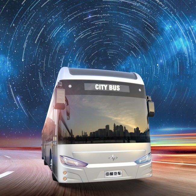18 M Electric Brt City Bus Velocidade máxima 69km/h 50 lugares ônibus elétrico de longa distância
