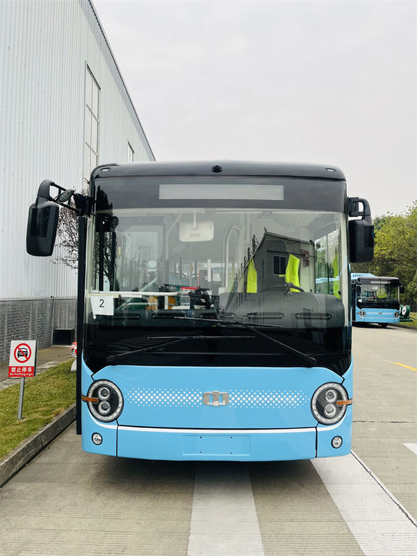 Emissão zero do mini ônibus elétrico puro de 6,6 M LHD para o transporte comunitário