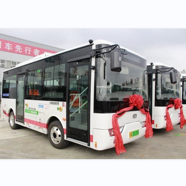 Transporte público do ônibus elétrico puro a favor do meio ambiente da transmissão automática de 6,6 assentos do medidor 16