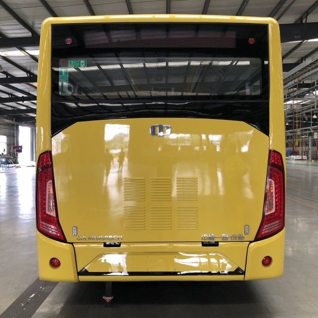 Autobuses elétricos urbanos de bateria de 8m de duas portas com bateria de 198.4kwh, 29 assentos e direção LHD