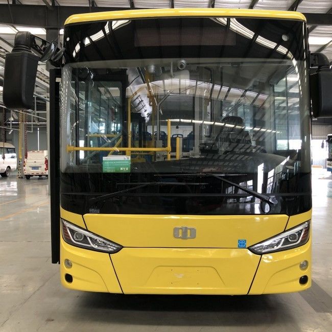 Autobuses elétricos urbanos de bateria de 8m de duas portas com bateria de 198.4kwh, 29 assentos e direção LHD