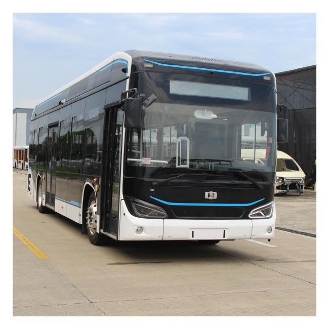 Ônibus Elétrico Puro de 10,5m com 30 Lugares, Capacidade de Bateria de 268 kWh, Autonomia de 250 km
