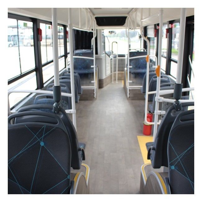 10.5m Pure Electric Bus 250KM Mileage 30 assentos para transporte urbano.