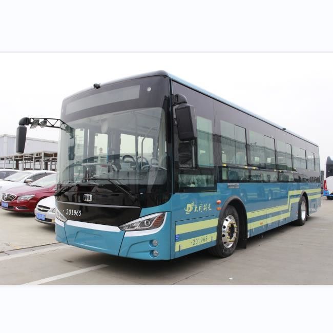 ônibus de excursão de 10.5m City Road com os ônibus urbanos elétricos puros da cidade do ônibus 30seat do baixo assoalho da Ar-condição
