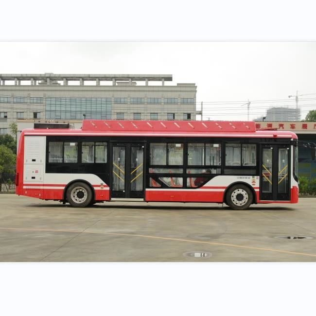 10.5m Zev Bus Pure Electric Bus Transmissão automática Low Entry 20-36 assentos