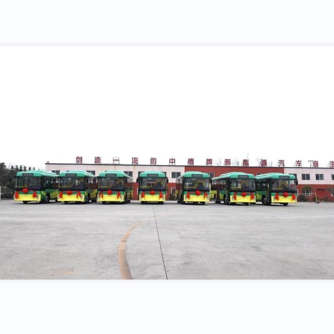 Assentos diesel LHD RHD do motor diesel 25 do veículo do ônibus da cidade de ZEV 7.7m com C.A.