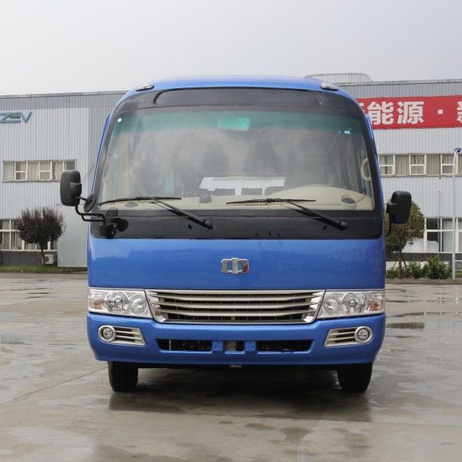Ônibus da pousa-copos de 25 Seater com sistema do entretenimento do motor diesel DVD e assentos altos-para trás