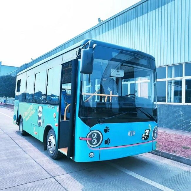 Bateria de ônibus urbano elétrico personalizado LHD/RHD 21 lugares Minibus Kilometragem 200 - 270km