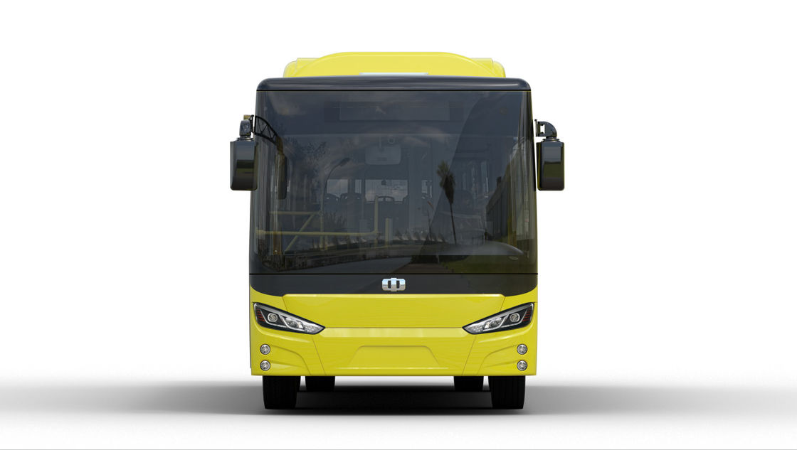 Autobuses elétricos urbanos de bateria de 8m de duas portas com bateria de 198.4kwh, 29 assentos e direção LHD