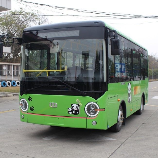 Autocarro urbano de passageiros elétrico puro Novo minibus de energia de 24 lugares com autonomia de mais de 200 km.