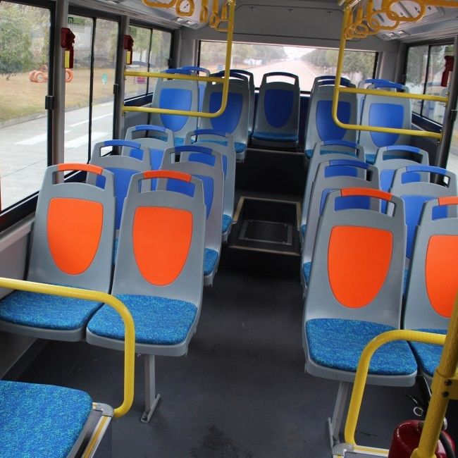 6,6m Ônibus Elétrico Urbano com 16 Assentos e Velocidade Máxima de 69 km/h para Transporte Elétrico Eficiente