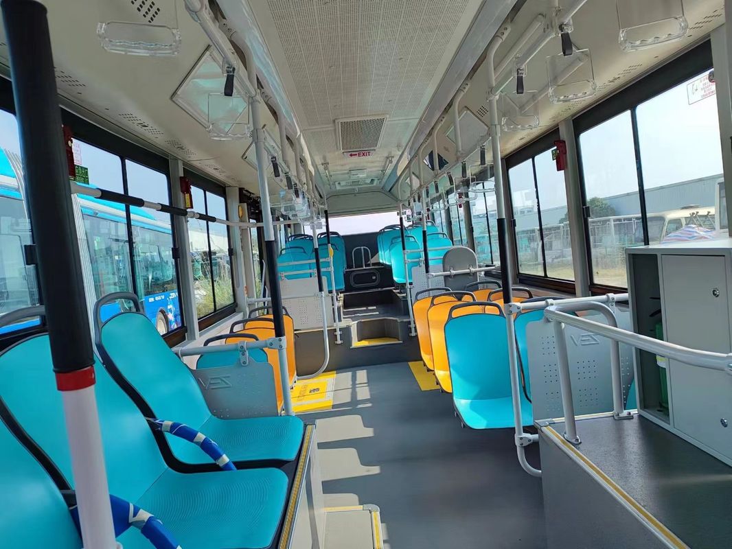 10.5M Ônibus Elétrico Puro com Baixo Custo de Manutenção e Instrumento de Linha CAN Bus para Transporte Urbano