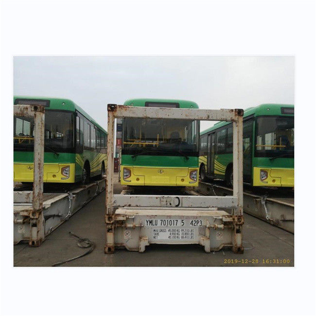 O ônibus urbano diesel de 24 lugares com direção hidráulica integrada e peso de 6000 kg para transporte público eficiente