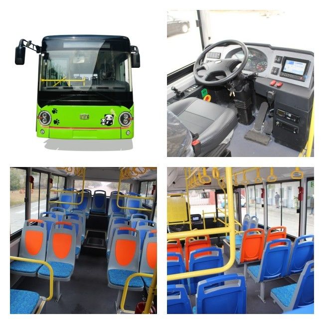 6m Full Electric Minibus ônibus urbano de 13 lugares para 15 lugares 95,25 kwh