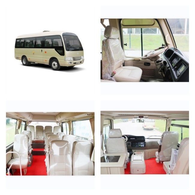 6m Electric Coaster Bus com 18 assentos, 200km de autonomia e LHD RHD Opções de direção