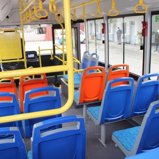 6.6m Minibuses Elétricos de Nova Energia de Cidade de ônibus 23 lugares para transporte público.