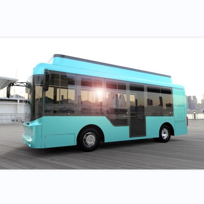 6.6m Minibus Elétrico EV Bus com transmissão automática e capacidade de 23 lugares
