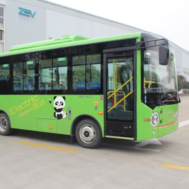 6.6m Autobús urbano elétrico Zero emissões Autobús ZEV LHD RHD 24 lugares Para transporte urbano