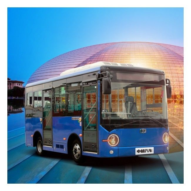 Minibus de 6m 15 lugares de baixa entrada para transporte urbano Serviço de ônibus da cidade