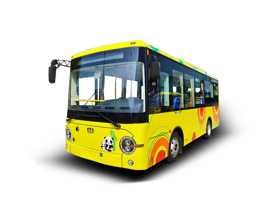 6,6m 24 Lugares Ônibus Elétricos a Bateria com Transmissão Automática para Transporte Urbano