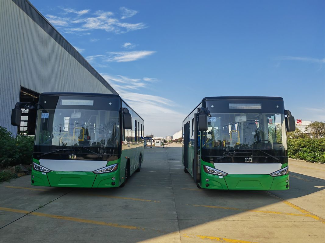 Ônibus elétrico de bateria de 8 m de 28 lugares com piso baixo e longo alcance para trânsito urbano
