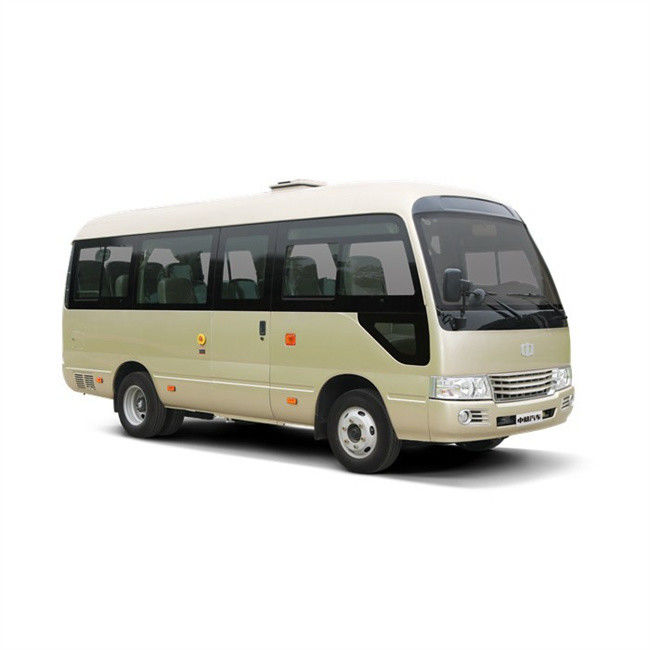 7m Diesel Coaster Buses Leaf Spring 26 lugares Minibus para o trânsito da cidade.