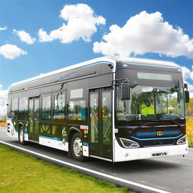 Autocarro elétrico de passageiros ecológico de 12 metros com piso baixo e capacidade de bateria de 350,07 kWh revolucionando o transporte público urbano