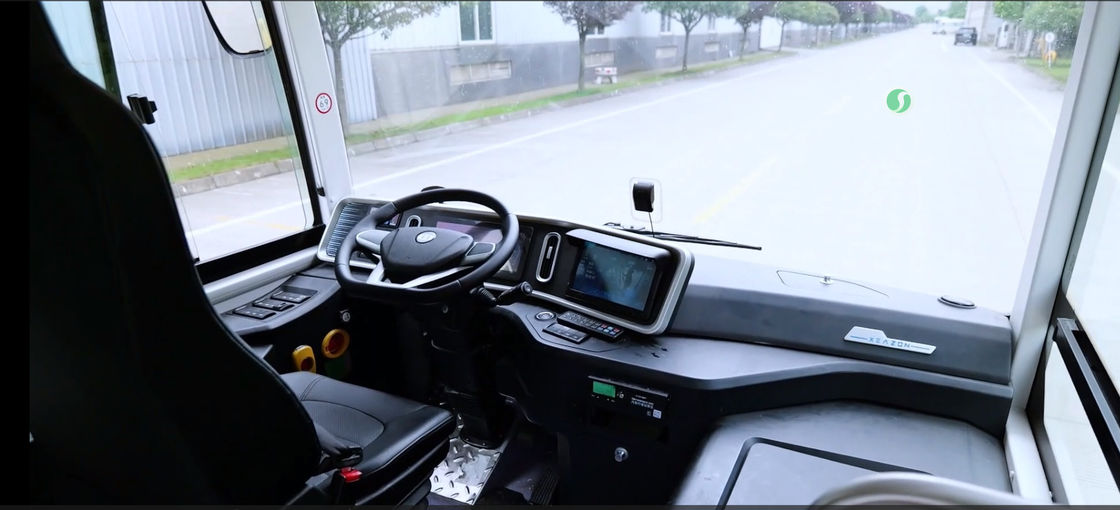 Ônibus elétricos mini de 5,4m para transporte público urbano.