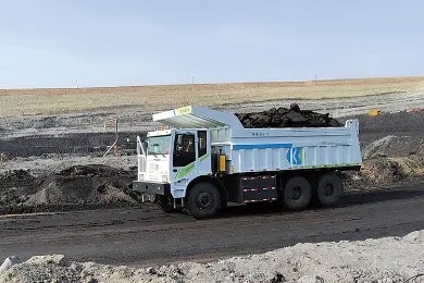 Caminhão de Mineração Elétrico de 95 Toneladas 528kWh Emissão Zero