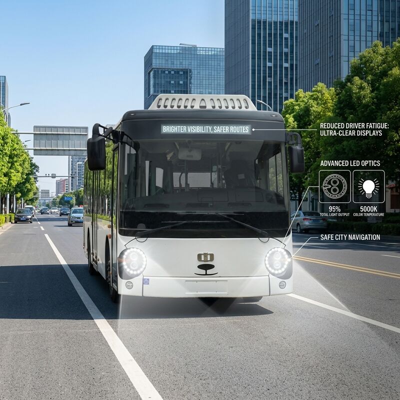5.9m Minibuses Elétricos Van Elétrico de 14 lugares Ônibus de passageiros para transporte público.