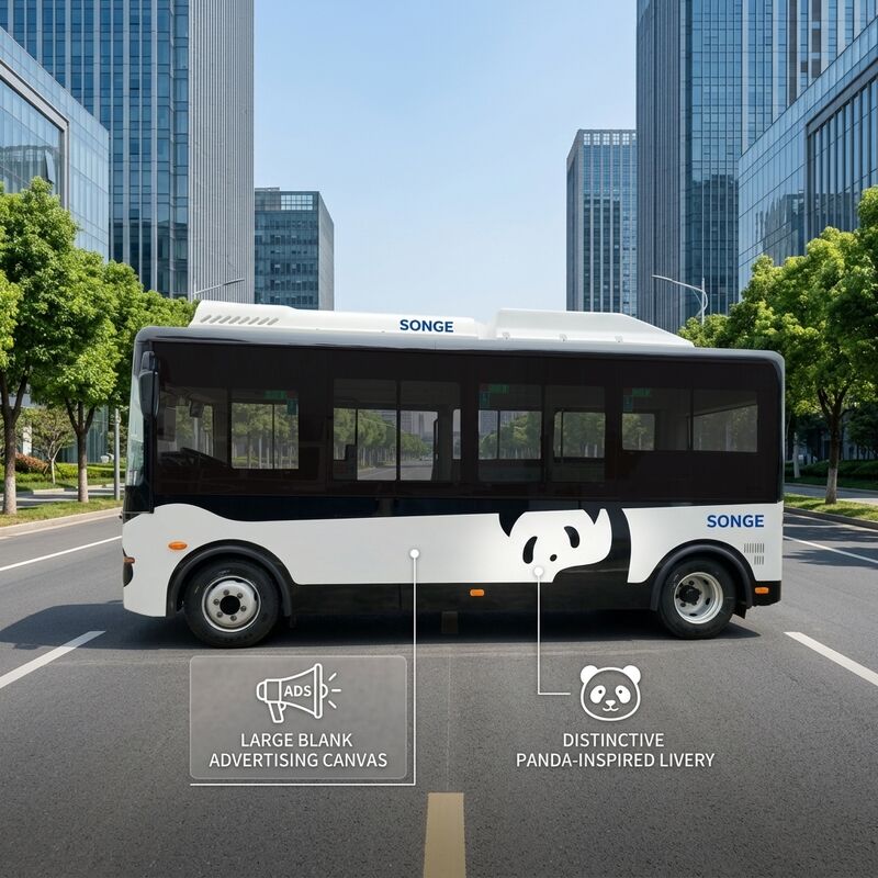 5.9m 14 lugares Minibuses elétricos EV Buses comerciais de cidade New Energy Van