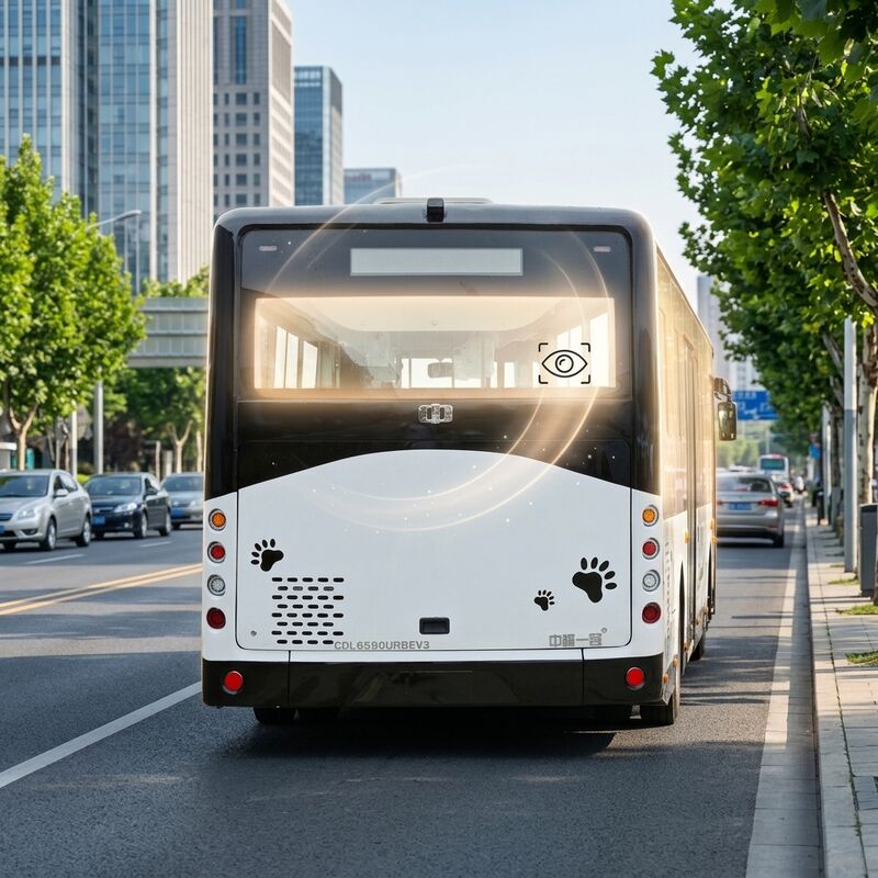 5.9m Minibuses Elétricos Van Elétrico de 14 lugares Ônibus de passageiros para transporte público.