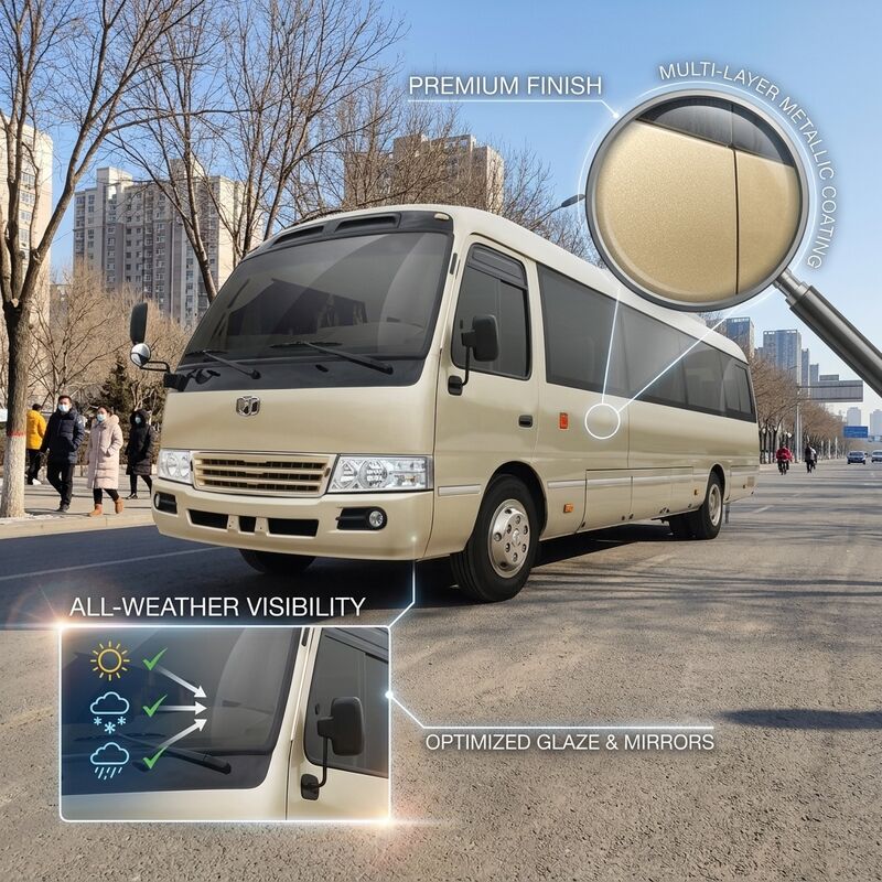 6m 19 energia de Zev Bus LHD dos assentos recuperam Mini Bus elétrico puro 89,7 Kwh