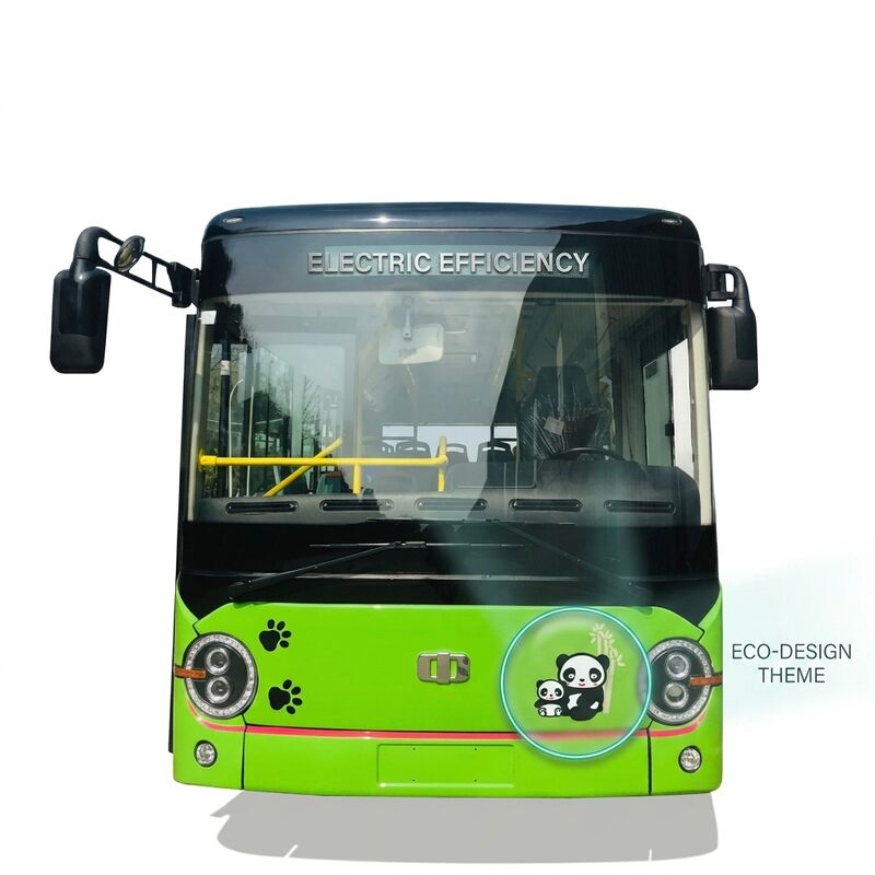 6,6m Ônibus Elétrico Urbano Zero Emissão ZEV Ônibus 24 Lugares para Transporte Urbano