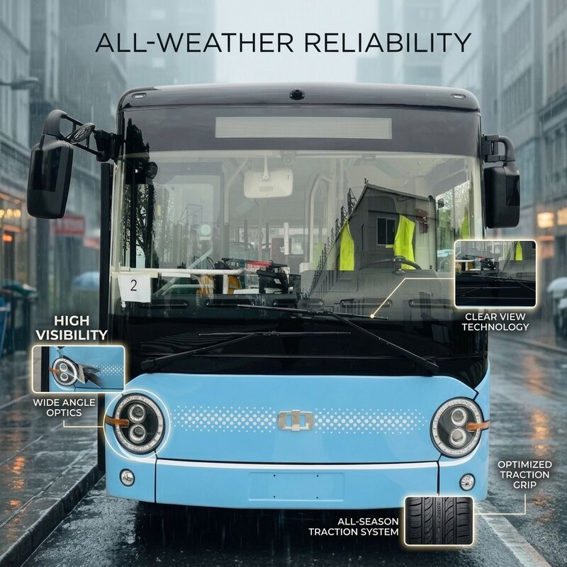 6Minibus elétrico com bateria de 0,6 m, 19 lugares, 95,25 kWh de autonomia longa, transporte ecológico.