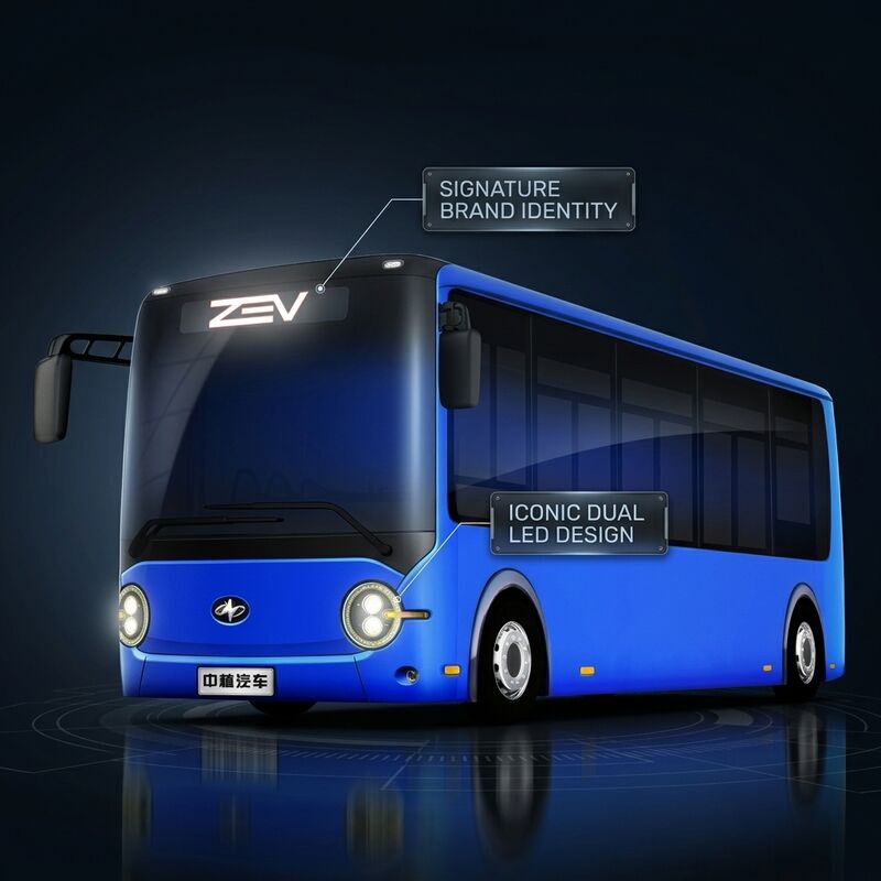 6Autobus elétrico puro de 16 lugares com 180 km de autonomia para transporte público urbano