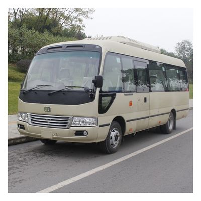 Autobus ZEV 7m Diesel Coaster Bus com 22-26 lugares Manual 5 marchas para a frente e 14000 Kcal/H AC