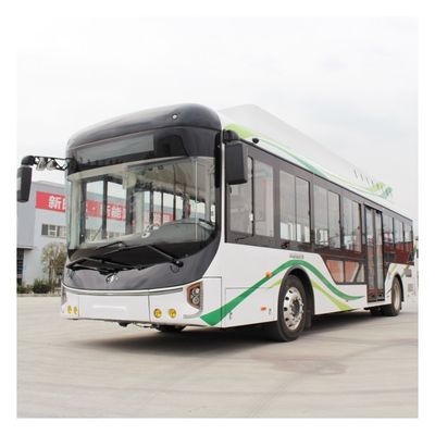10.5m Pure Electric Bus 250KM Mileage 30 assentos para transporte urbano.