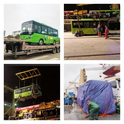 Zero Emission Mini Buses With elétrico 24 assentos e velocidade superior de 69km/H