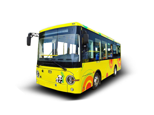 6,6m 24 Lugares Ônibus Elétricos a Bateria com Transmissão Automática para Transporte Urbano