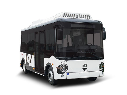 5.9m Minibuses Eletrônicos de baixa entrada 14 lugares autocarro urbano elétrico para transporte urbano.