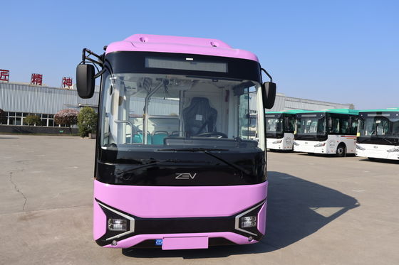 5.4m Mini Bus Eléctrico de 11 lugares Long Range Battery Electric Bus Para Sistema de Transporte Urbano.